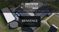 Desktop Screenshot of equitationpassion.com